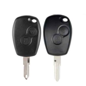 Carcasa para llave de Renault 2008-2016, reemplazo de carcasa vacía con 2 botones.
