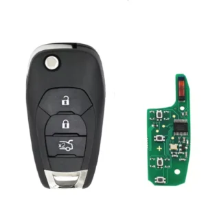 llave remota  para Chevrolet Onix Turbo Cavalier 2022+ con Chip AES 4A 433.92Mhz 3BNT