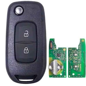 Llave remota tipo navaja 2B para Renault Sandero Logan Lodgy Dokker Dacia Duster 2016-  Chip 4A PCF7961 - 433Mhz 2/3BNT
